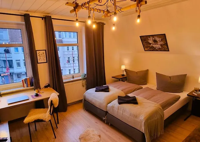 Nigella Apartment Direkt Am Hauptbahnhof Celle Fuer 6 Personen Mit Kostenfreiem Parkplatz Voll Ausgestatteter Kueche Elite Standard